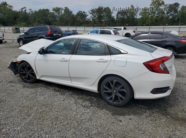 19XFC2F87LE004326 2020 HONDA CIVIC White Հետևի ձախ