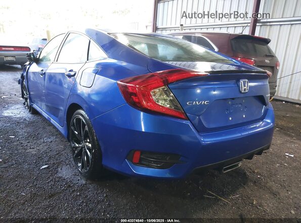 19XFC2F87LE027122 2020 HONDA CIVIC Blue Tył lewy