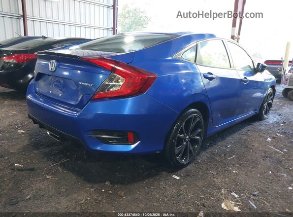 19XFC2F87LE027122 2020 HONDA CIVIC Blue Tył prawy