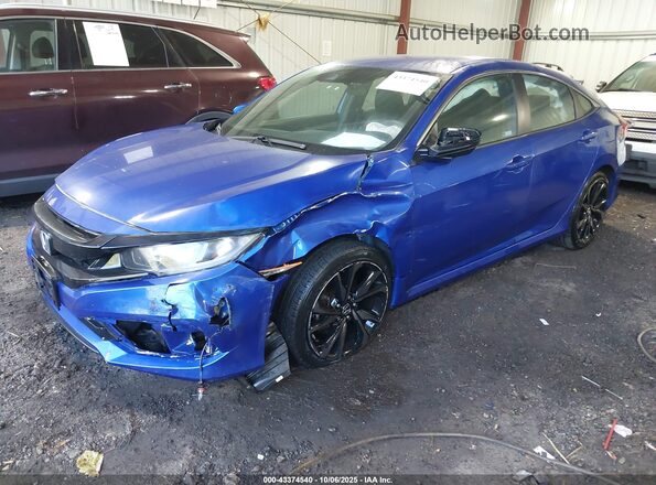 19XFC2F87LE027122 2020 HONDA CIVIC Blue Przód lewy
