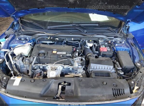 19XFC2F87LE027122 2020 HONDA CIVIC Blue Widok z tyłu