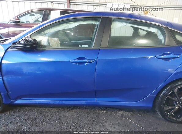 19XFC2F87LE027122 2020 HONDA CIVIC Blue Widok wnętrza 360 stopni