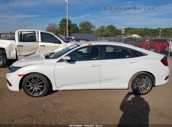 19XFC2F88LE029929 2020 HONDA CIVIC Белый Вид задней части салона