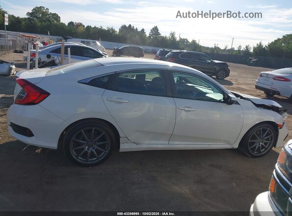 19XFC2F88LE029929 2020 HONDA CIVIC Белый Вид щитка приборов