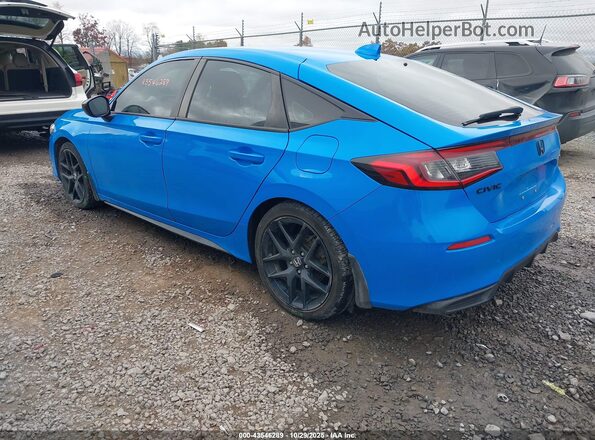 19XFL2H84NE016529 2022 HONDA CIVIC Blue Задня ліва чверть