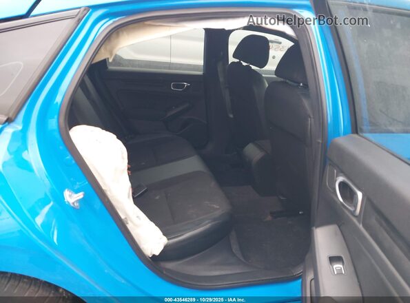 19XFL2H84NE016529 2022 HONDA CIVIC Blue Вид наклейки з VIN-кодом
