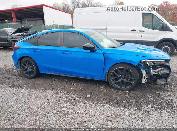19XFL2H84NE016529 2022 HONDA CIVIC Blue Панорамний вид салону 360°