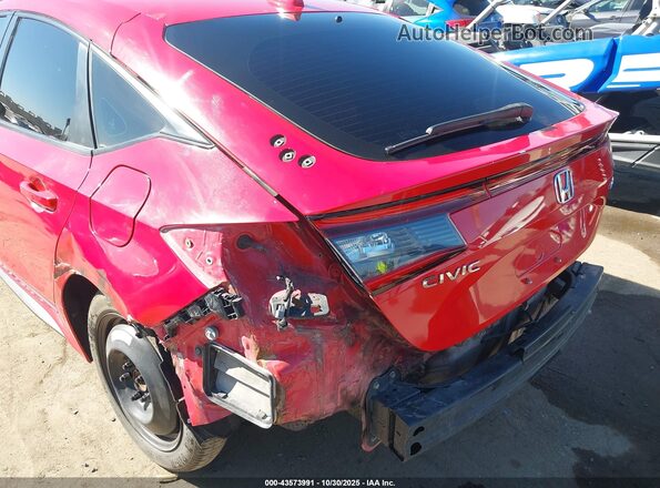 19XFL2H89NE002559 2022 HONDA CIVIC Красный Вид спереди