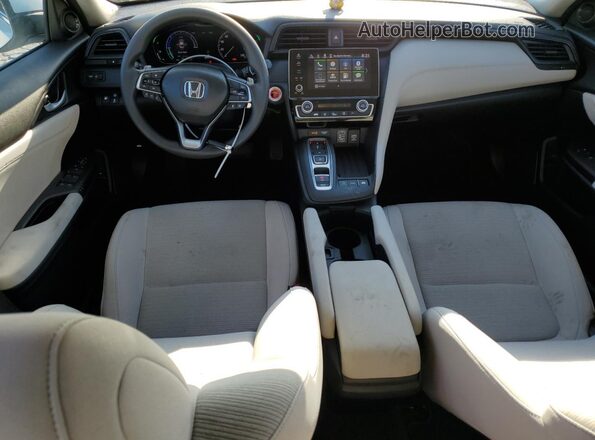 19XZE4F50NE007158 2022 HONDA INSIGHT White Widok deski rozdzielczej