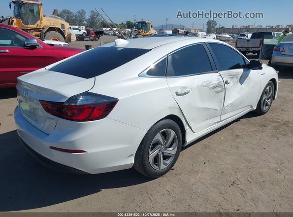 19XZE4F52LE003433 2020 HONDA INSIGHT Белый Задняя правая четверть