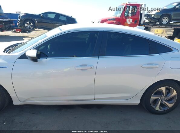 19XZE4F52LE003433 2020 HONDA INSIGHT Белый Панорамный вид салона 360°