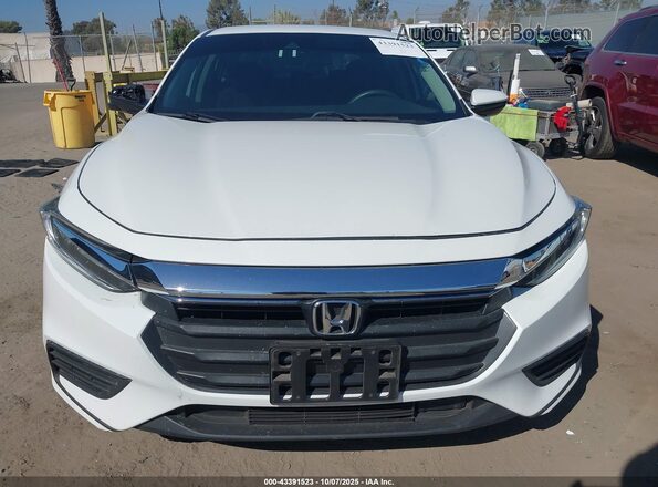 19XZE4F52LE003433 2020 HONDA INSIGHT Белый Вид щитка приборов