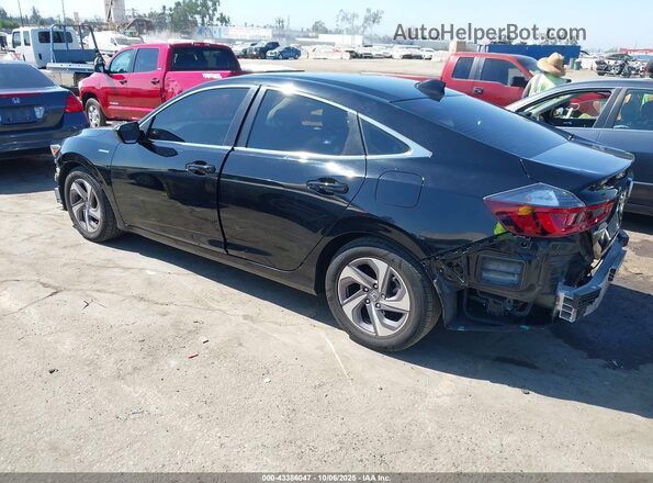 19XZE4F52LE014982 2020 HONDA INSIGHT Black Rear left