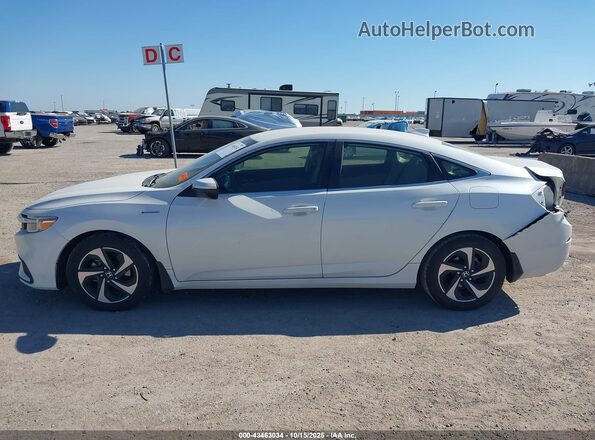 19XZE4F52ME002171 2021 HONDA INSIGHT White Widok wnętrza 360 stopni