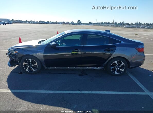 19XZE4F52ME011324 2021 HONDA INSIGHT Gray 360 interior view