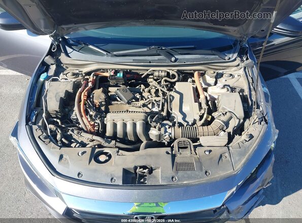 19XZE4F52ME011324 2021 HONDA INSIGHT Gray Rear view