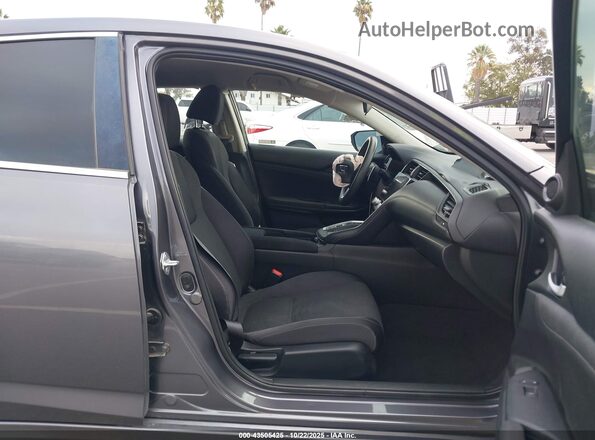 19XZE4F52ME011324 2021 HONDA INSIGHT Gray Front interior view