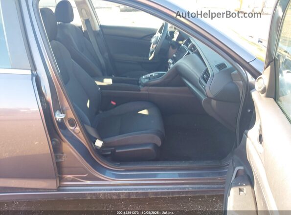 19XZE4F53ME010733 2021 HONDA INSIGHT Gray Widok wnętrza z przodu