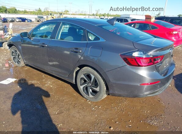 19XZE4F53ME010733 2021 HONDA INSIGHT Gray Tył lewy