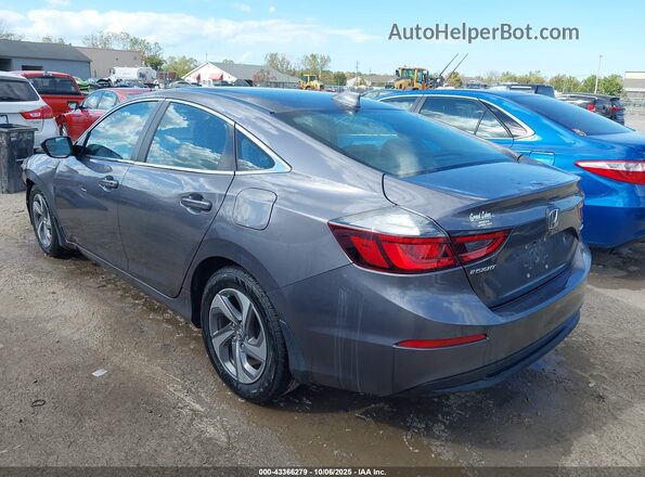 19XZE4F55LE005466 2020 HONDA INSIGHT Gray Հետևի ձախ
