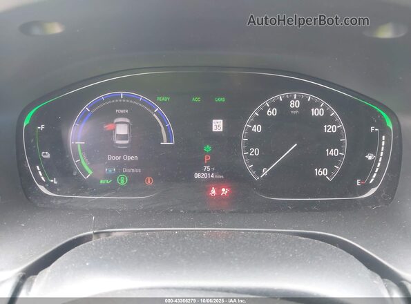 19XZE4F55LE005466 2020 HONDA INSIGHT Gray Հետևի նստատեղերի տեսք