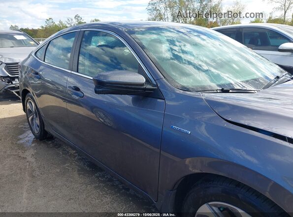 19XZE4F55LE005466 2020 HONDA INSIGHT Gray Սալոնի 360 աստիճան տեսք