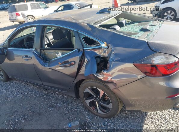 19XZE4F55NE003073 2022 HONDA INSIGHT Gray Widok z przodu