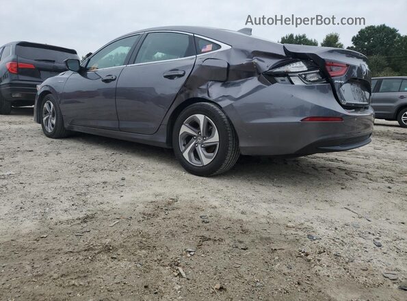 19XZE4F56LE009090 2020 HONDA INSIGHT Gray Հետևի ձախ