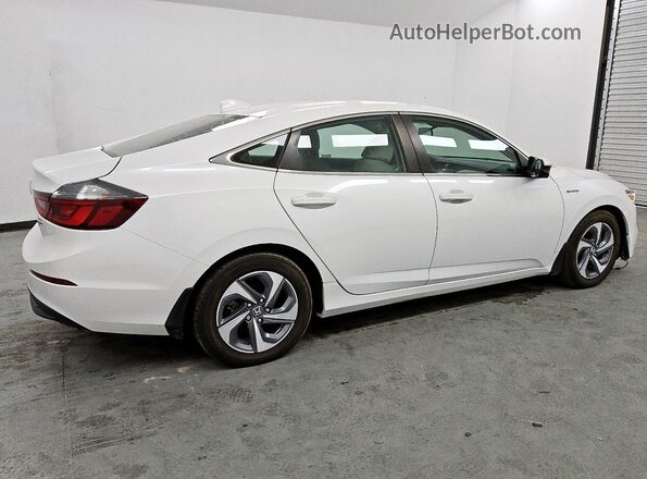 19XZE4F57LE011074 2020 HONDA INSIGHT Белый Задняя правая четверть