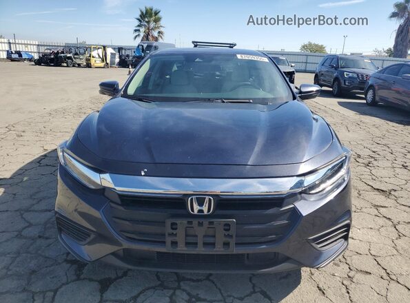19XZE4F57LE014251 2020 HONDA INSIGHT Blue Front view
