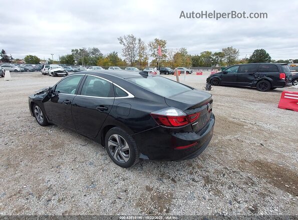 19XZE4F59LE013182 2020 HONDA INSIGHT Black Задня ліва чверть