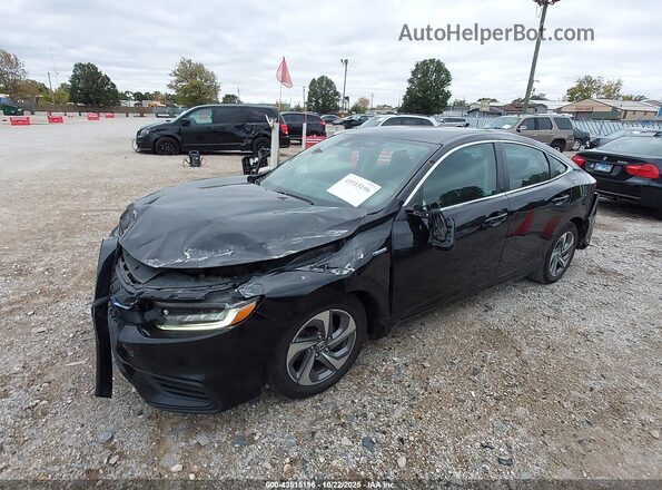 19XZE4F59LE013182 2020 HONDA INSIGHT Black Передня ліва чверть
