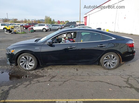 19XZE4F90NE013867 2022 HONDA INSIGHT Black Панорамний вид салону 360°