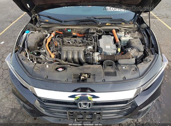 19XZE4F90NE013867 2022 HONDA INSIGHT Black Вид ззаду