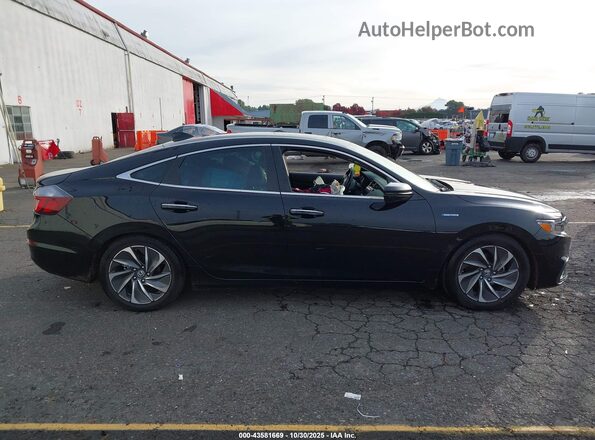 19XZE4F90NE013867 2022 HONDA INSIGHT Black Вид задньої частини салону