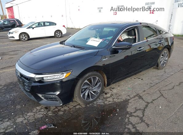 19XZE4F90NE013867 2022 HONDA INSIGHT Black Передня ліва чверть