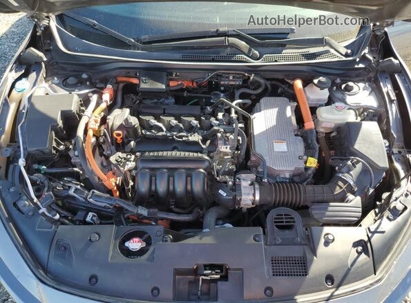 19XZE4F91ME005517 2021 HONDA INSIGHT Серый Вид задней части салона