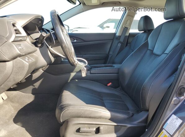 19XZE4F91ME005517 2021 HONDA INSIGHT Серый Вид салона спереди