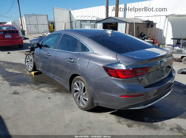 19XZE4F92NE002174 2022 HONDA INSIGHT Gray Tył lewy