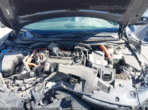 19XZE4F92NE002174 2022 HONDA INSIGHT Gray Widok z tyłu