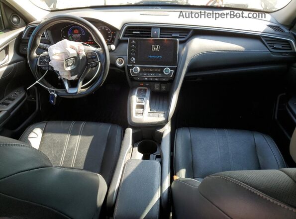 19XZE4F94LE010337 2020 HONDA INSIGHT Black Вид панелі приладів