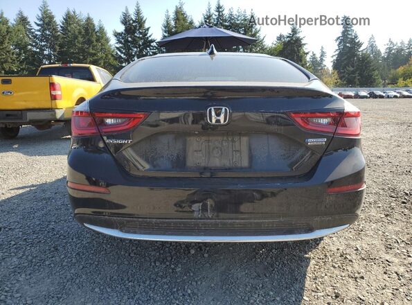 19XZE4F94LE010337 2020 HONDA INSIGHT Black Вид ззаду