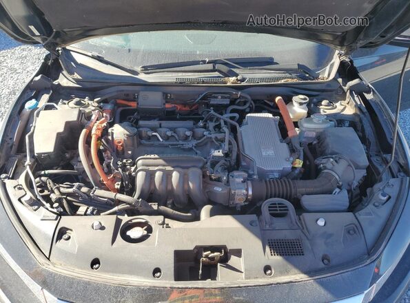 19XZE4F96LE004104 2020 HONDA INSIGHT Black Rear interior view
