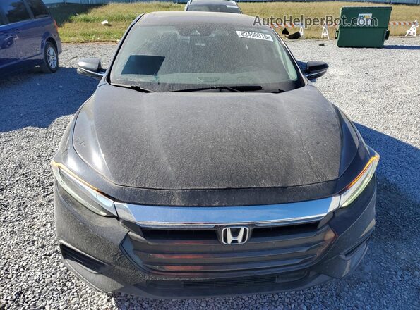 19XZE4F96LE004104 2020 HONDA INSIGHT Black Front view