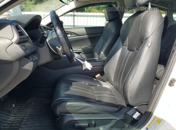 19XZE4F97LE002894 2020 HONDA INSIGHT Белый Вид салона спереди