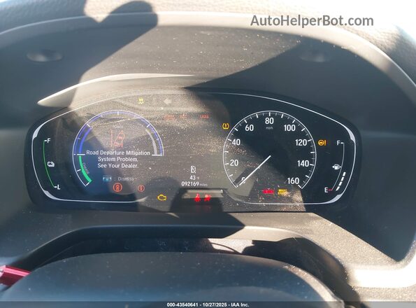 19XZE4F99ME008200 2021 HONDA INSIGHT Silver Widok tylnych siedzeń