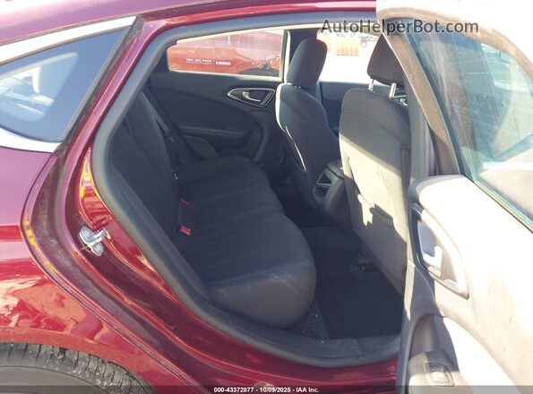 1C3CCCFB1HN510648 2017 CHRYSLER 200 Red Widok naklejki z numerem VIN