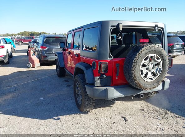 1C4BJWFG1GL128236 2016 JEEP WRANGLER UNLIMITED Красный Задняя левая четверть