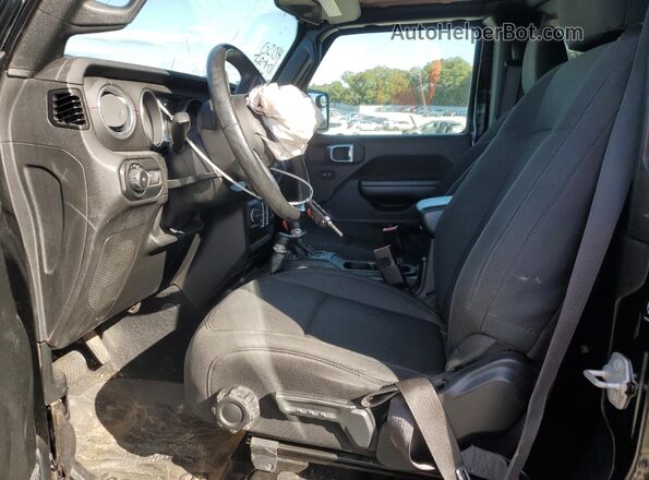 1C4GJXAG7LW273650 2020 JEEP WRANGLER Black Widok wnętrza z przodu