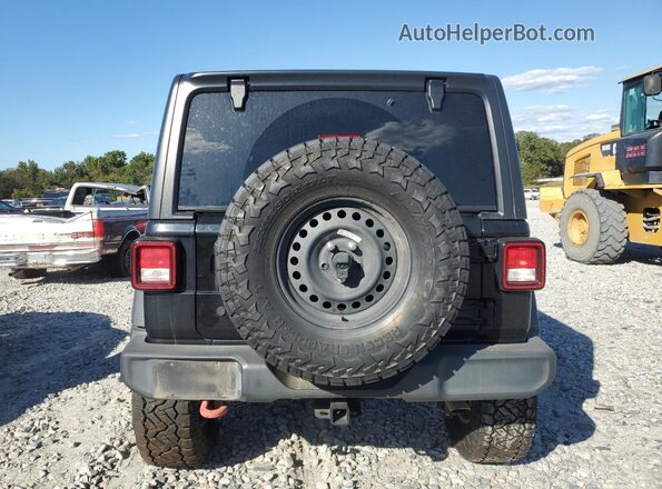 1C4GJXAG7LW273650 2020 JEEP WRANGLER Black Widok z tyłu